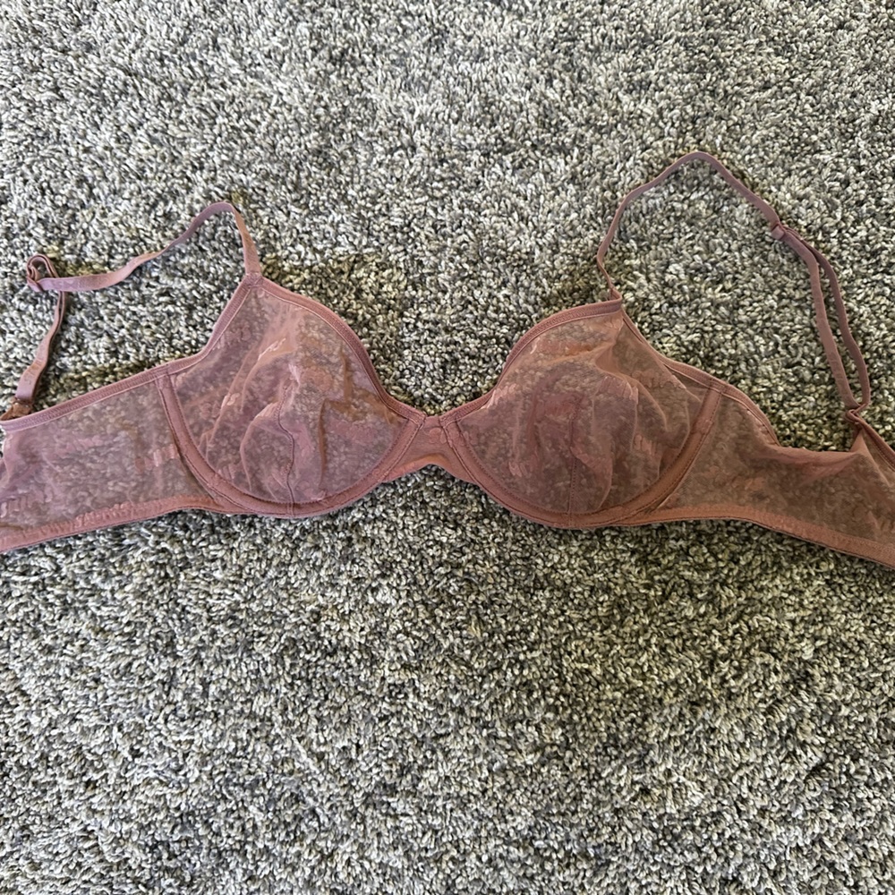 Skims mesh stretchy bra